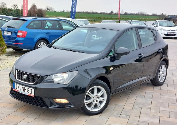 Seat Ibiza cena 22999 przebieg: 142000, rok produkcji 2012 z Białobrzegi małe 781